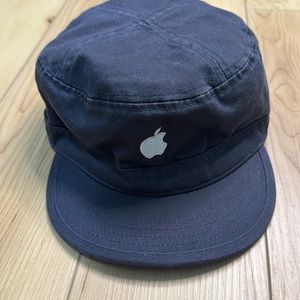 Apple Company Store Navy Blue Canvas Hat